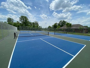 Pickleball court