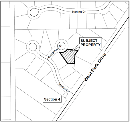 29906 BRUSH PARK CT, PBR22-0008 FOR A WOODLAND USE PERMIT