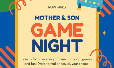 Mother & Son Game Night