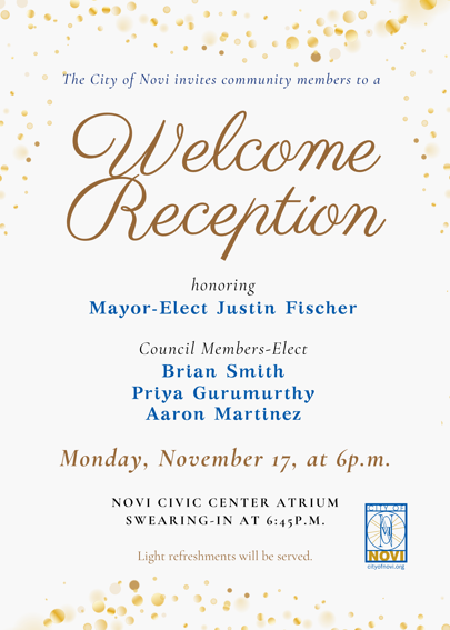 Welcome Reception invite