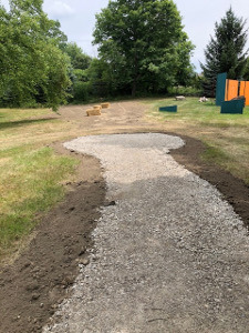 Pathway at Villa Barr Art Park