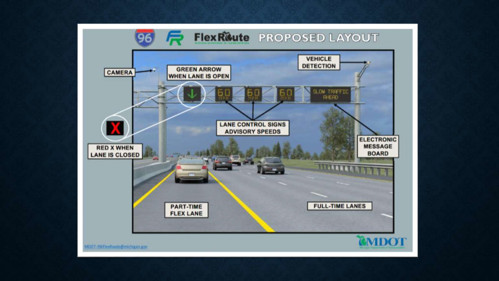 I-96 Flex Route Proposed Layout