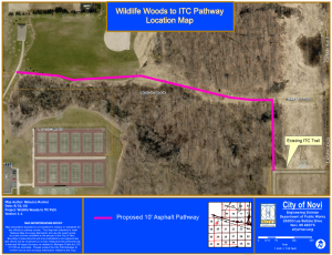 Wildlife Woods Map