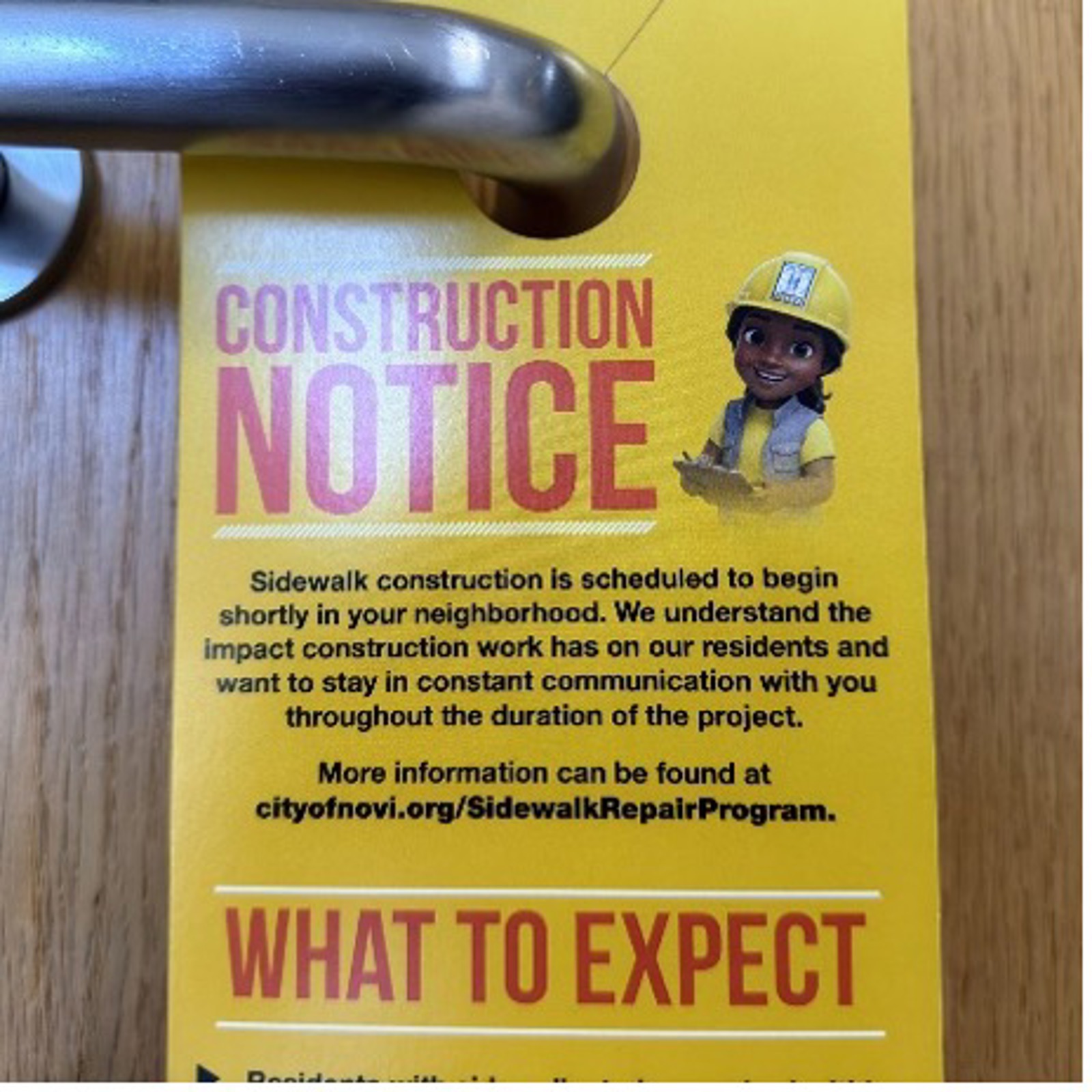 Construction Notice
