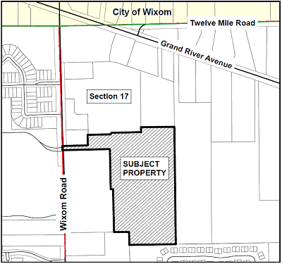 Station Flats Subject Property Map