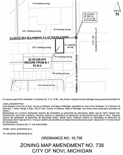 ZONING MAP AMENDMENT 18.738