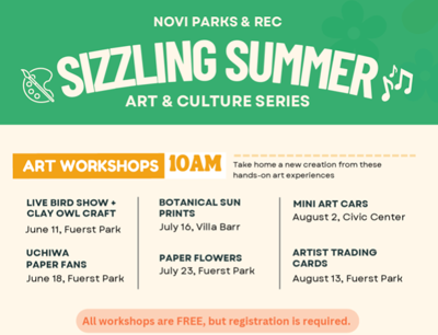 Sizzling Summer Arts & Culture