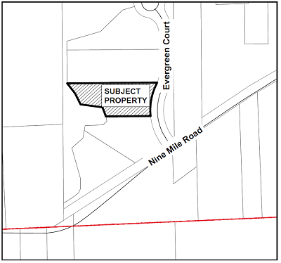 22585 EVERGREEN COURT (LOT 3 EVERGREEN ESTATES), PBR22-0262 FOR A WOODLAND PERMIT AND WETLAND PERMIT