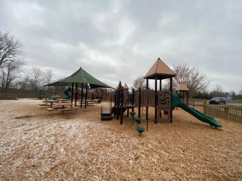 Play structure at ITC park